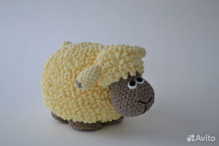 Большая мягкая игрушка Пуффик Барашек