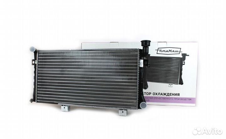 Радиатор охлаждения 21214 инж. алюминиевый