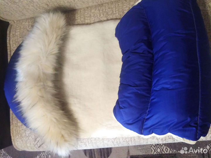 Детский конверт для выписки, зимний