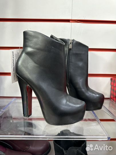 Ботильоны демисезонные эко кожа 35