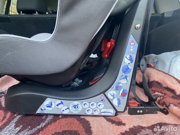 Автокресло chicco isofix 9-18