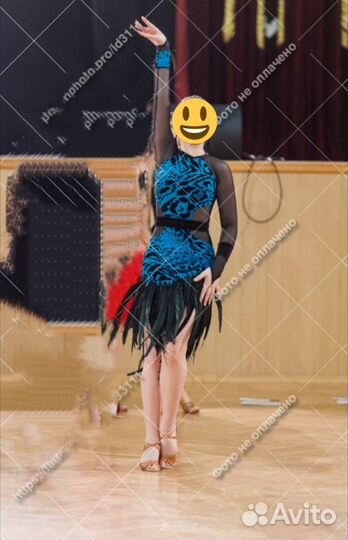 Платье для бальных танцев латина