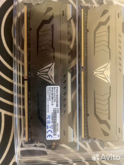 Оперативная память ddr4 32gb Patriot viper