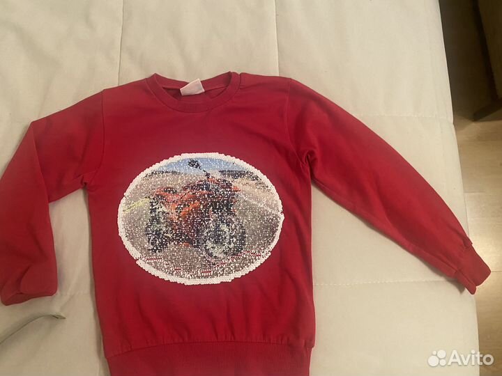 Лонгслив (рисунок с пакетами меняется), р.98