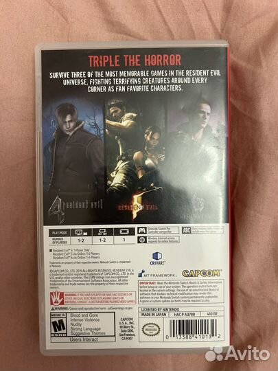 Resident evil Triple pack (Nintendo)