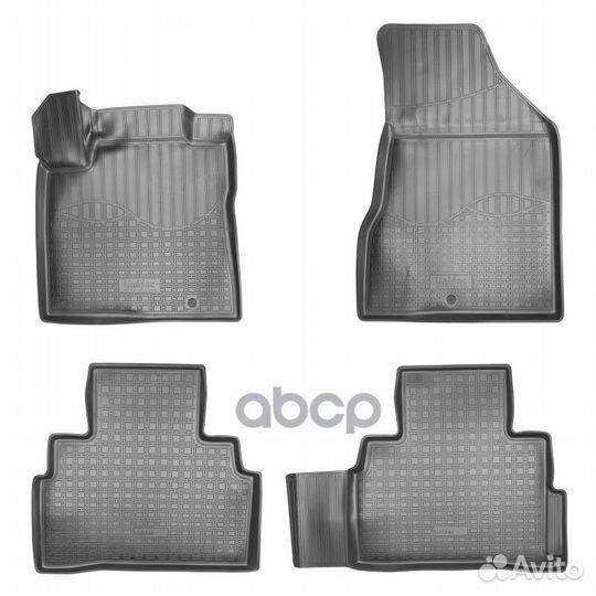 Коврики салонные Nissan Murano III 3D (2016) 4ш