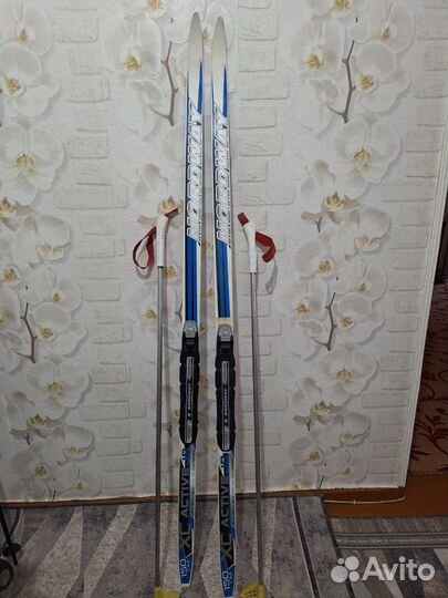 Лыжи беговые детские 150см