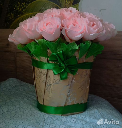 Бумажный букет