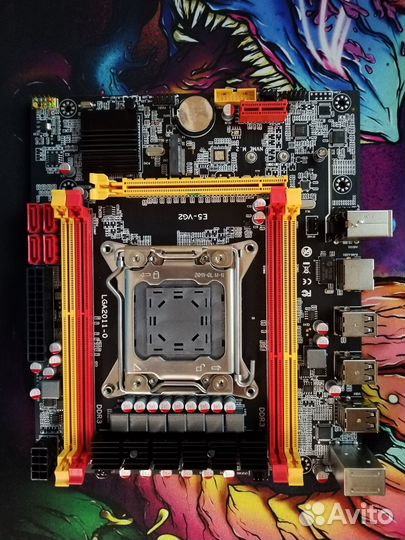 Материнская плата lga 2011 x79 Xeon e5