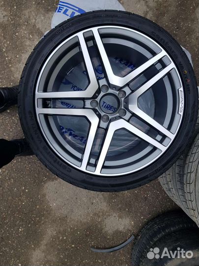 Диски на mercedes r18 amg разноширокие