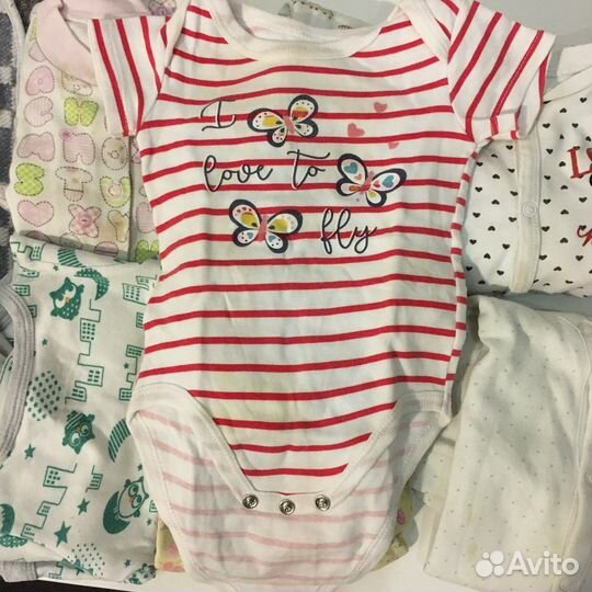 Детские вещи пакетом от 0 до года