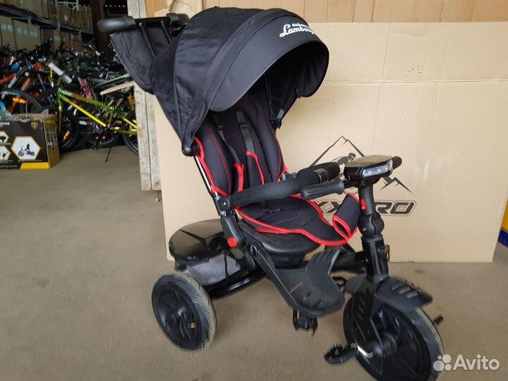 Велосипеды 3-х колесные управляшки Lamborghini