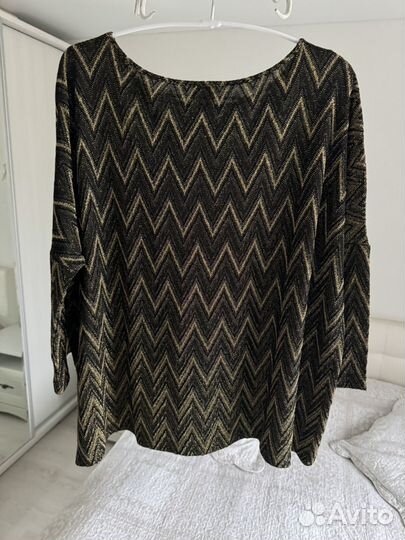 Блуза Missoni, люрекс, М