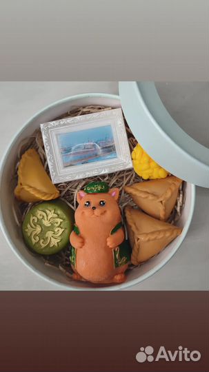 Сувенирное мыло тюбетейка