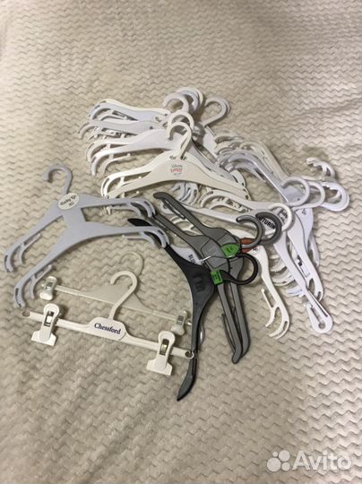 Вешалки для детских вещей 40 шт