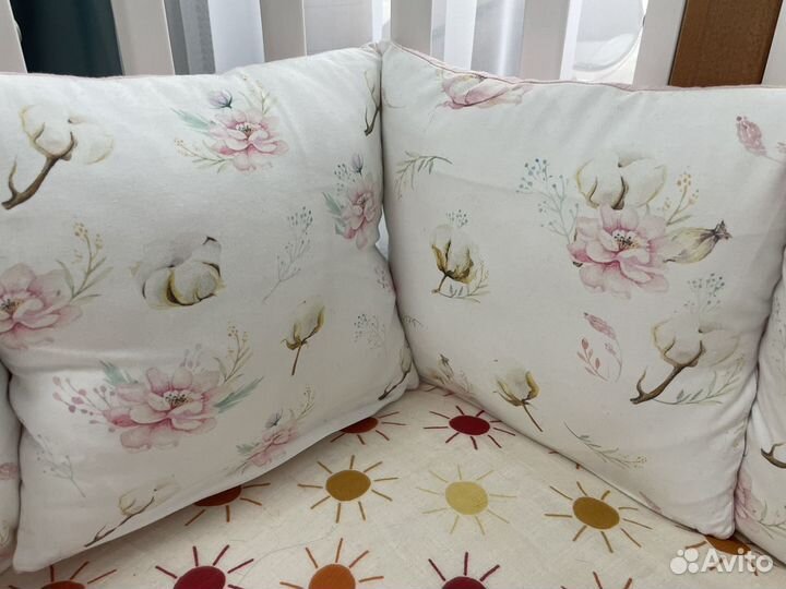 Бортики в детскую кроватку