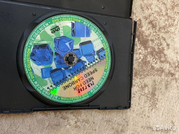 Диск need for speed carbon