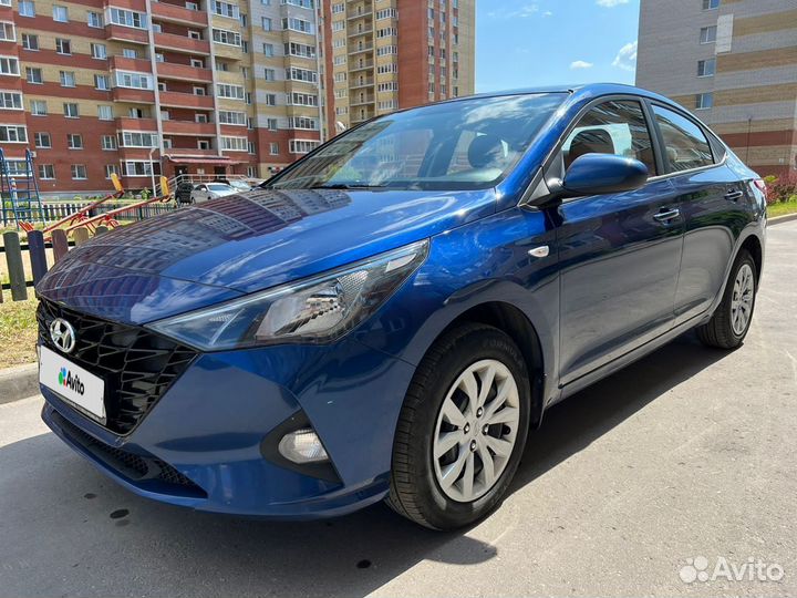 Hyundai Solaris 1.6 МТ, 2021, 51 000 км