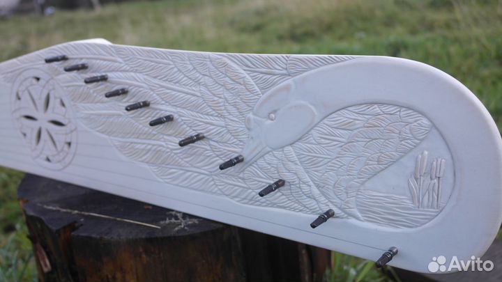 Гусли авторские резные 