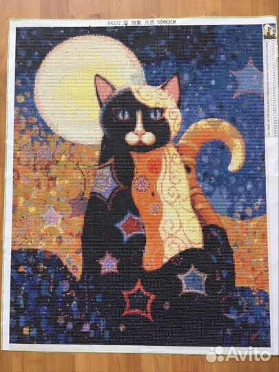 Картина в технике алмазная мозаика