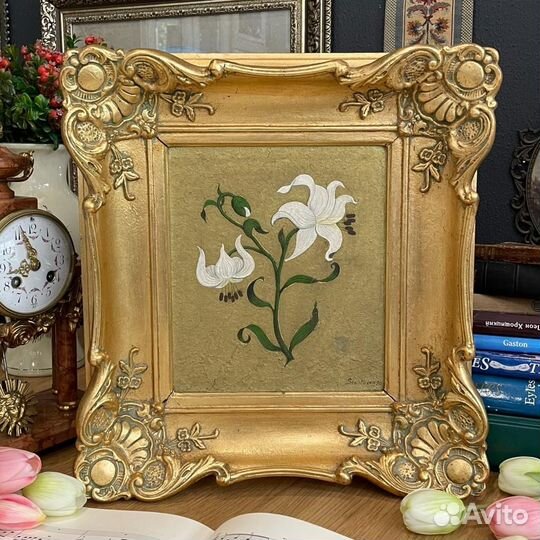 Картина в деревянной раме. Германия