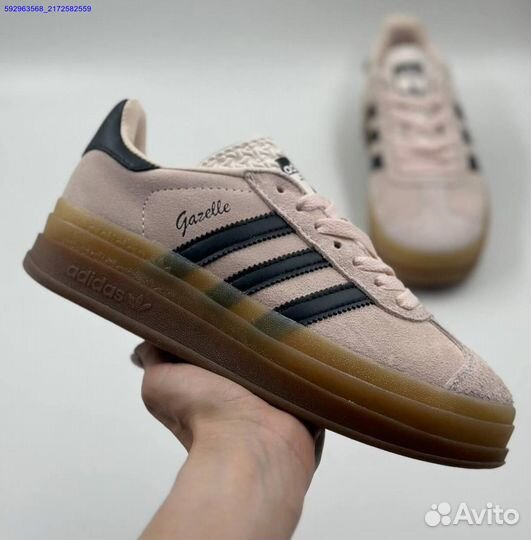 Кроссовки Adidas Gazelle женские (Арт.61739)