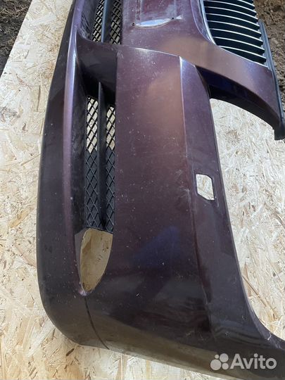 Передний бампер bmw e 90 дорест