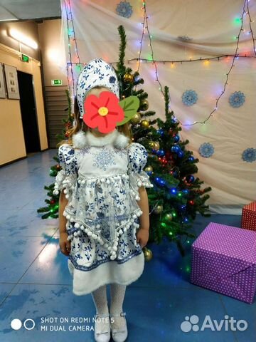 Костюм снегурочки детский