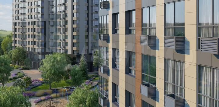 2-к. квартира, 42,6 м², 18/25 эт.