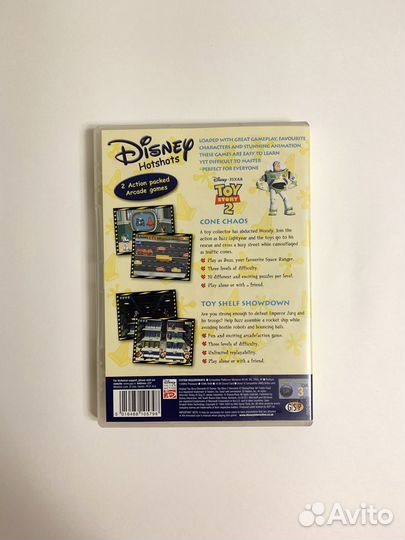 Disney Hotshots Toy Story 2 заруб лицензия DVD-box