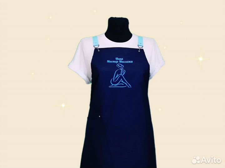 Фартук рабочий с логотипом