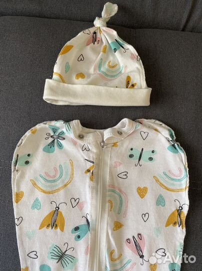 Пеленка кокон на молнии