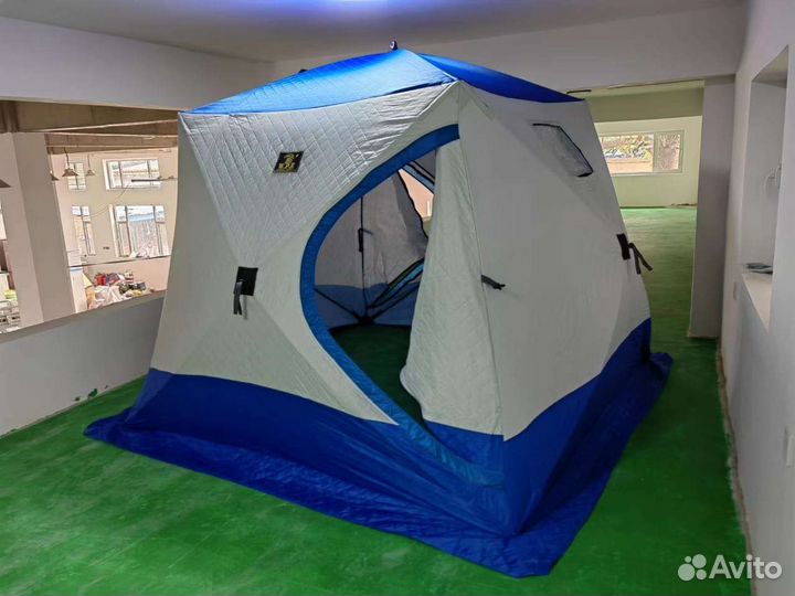 Палатка зимняя куб баня 250х250х220 для рыбалки