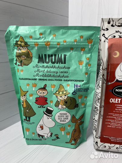 Чай и какао с Муми-троллями Moomin