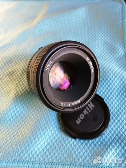 Объектив nikon 50mm f 1.8D af nikkor