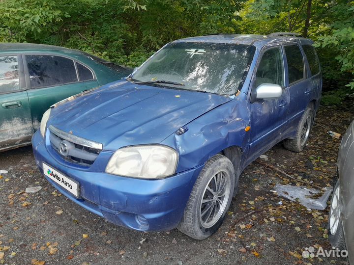 Mazda Tribute 3.0 AT, 2001, битый, 150 000 км