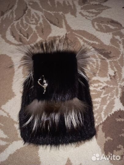 Шапка женская норковая