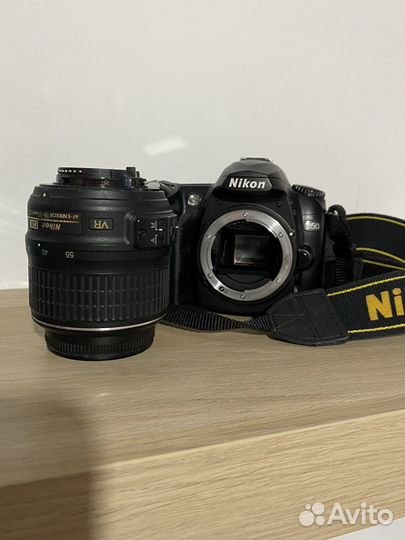 Зеркальный фотоаппарат nikon d50