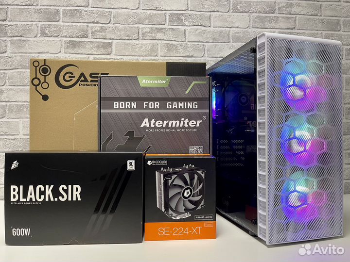 Новый игровой пк Intel 12/24 ядер + RTX 2060 super