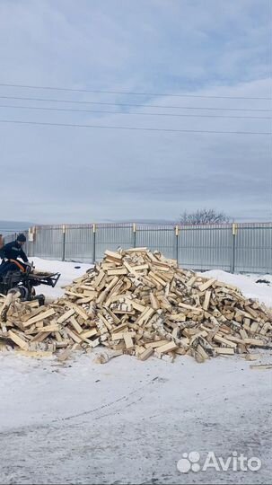 Дрова березовые колотые