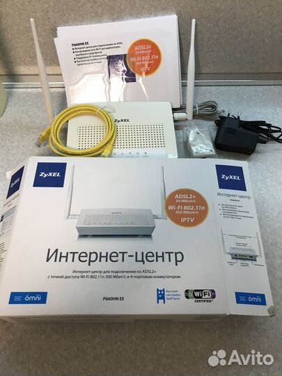 Wifi роутер zyxel p660HN EE