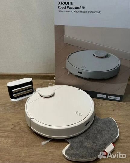 Робот пылесос xiaomi robot vacuum s10 eu