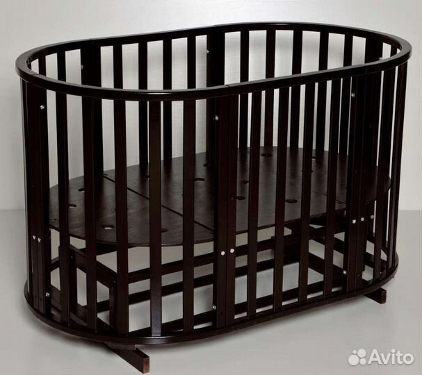 Овальная кровать