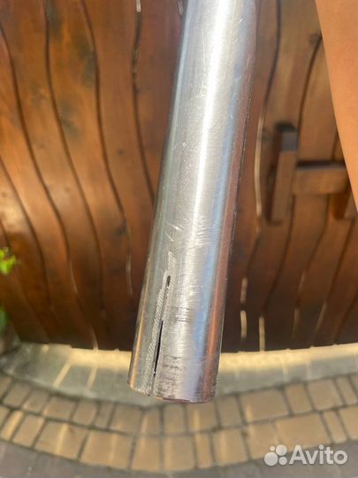 Титановый руль на трюковой самокат