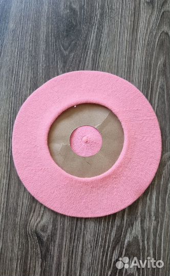 Берет розовый