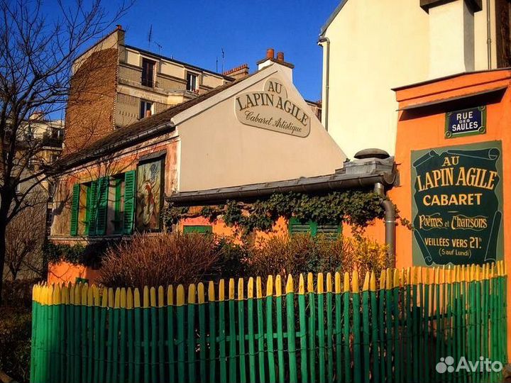 Экскурсия — Париж — Прогулки по Монмартру