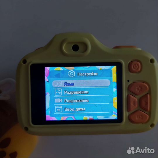 Детский фотоаппарат