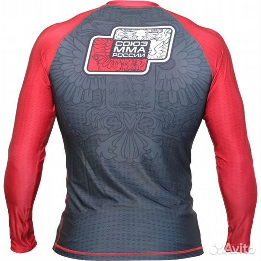 Рашгард Союз мма России (синий, XL)