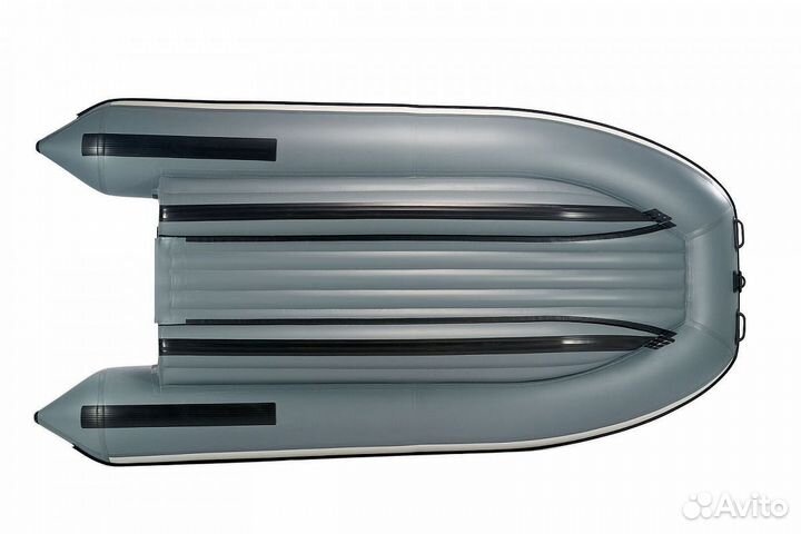 Лодка mishimo lite DF 400 В сером цвете