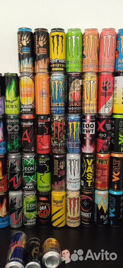 Банки из под энергетиков, без повтора